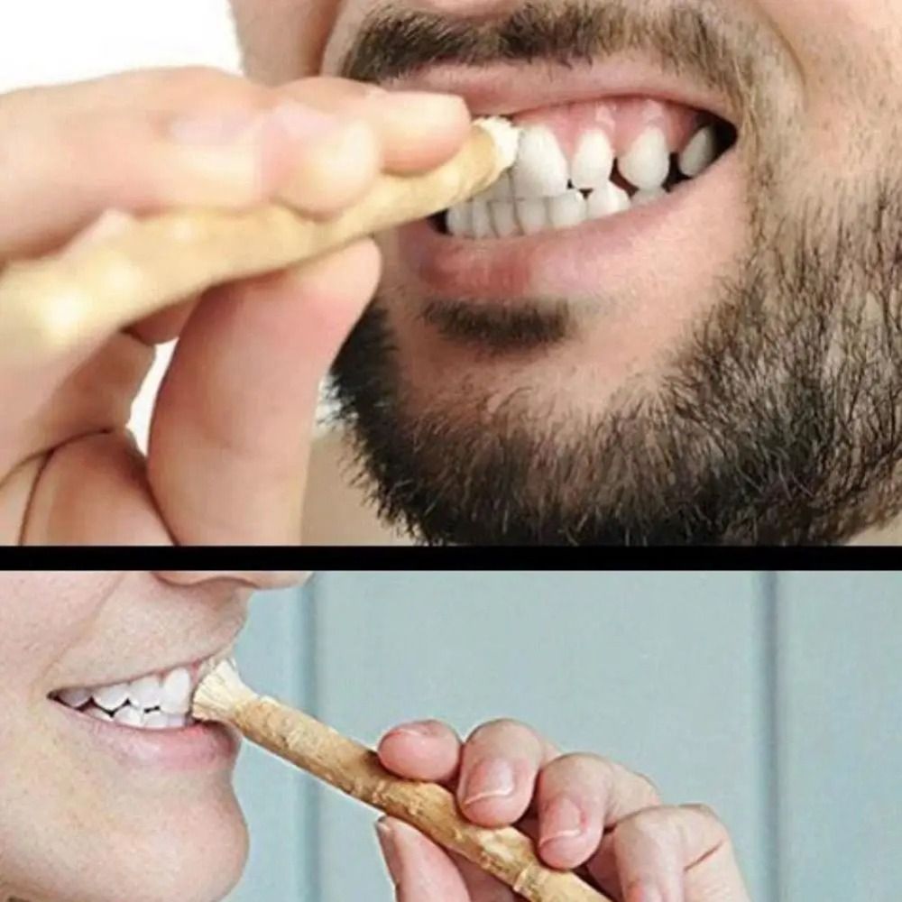 Teeth Whitening Best - Cepillo de Dientes Miswak Ecológico, Sin