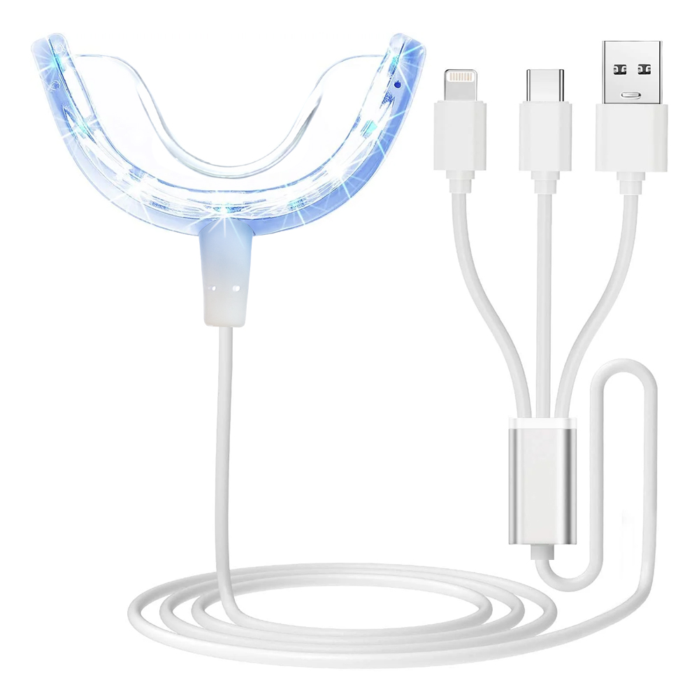 Teeth Whitening Blue Light - Luz aceleradora para blanqueamiento dental, 16