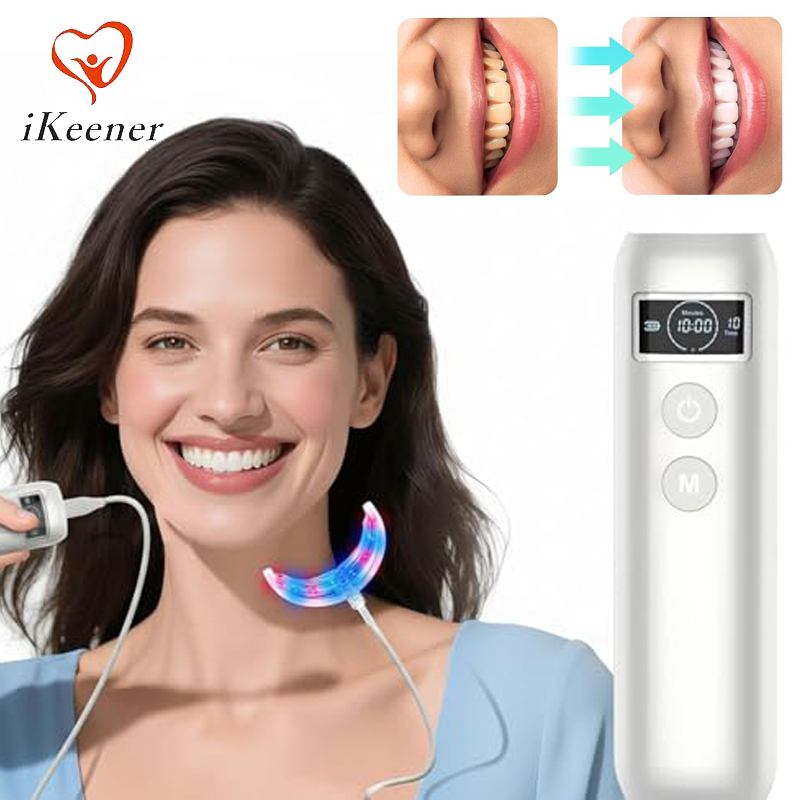 Teeth Whitening Blue Light - Acelerador de Blanqueamiento Dental con 16