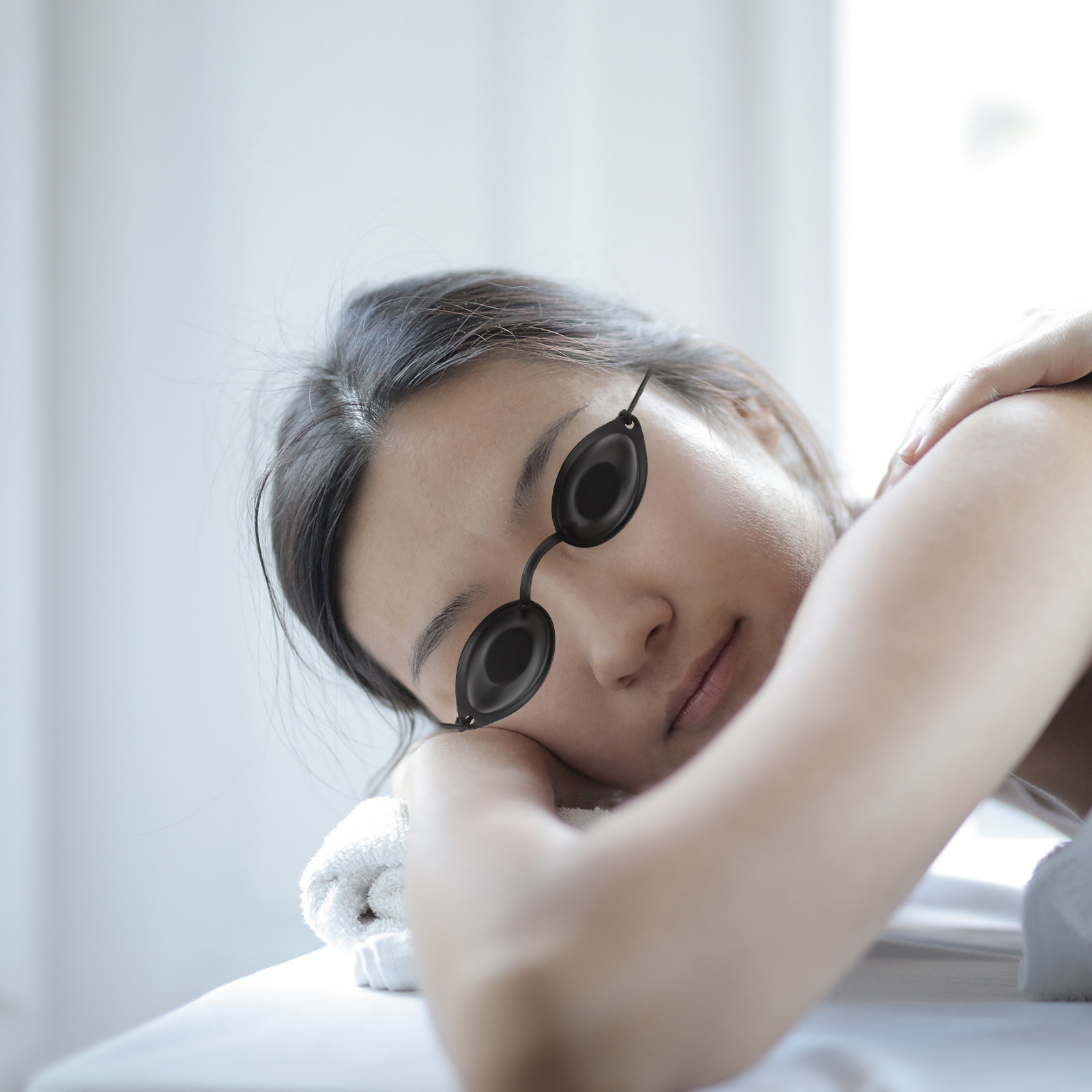 Teeth Whitening Procedure - Gafas de Seguridad, Parche Ocular de