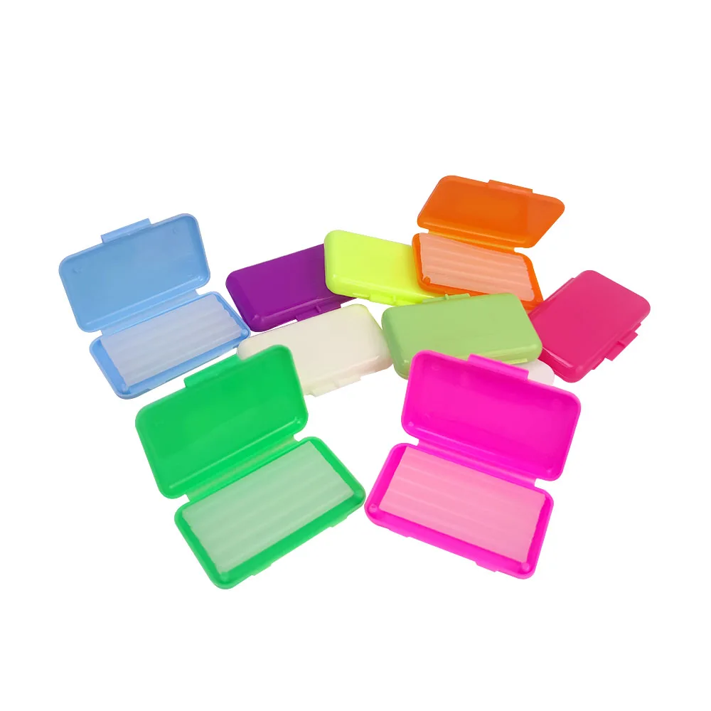 Teeth Whitening Gum - 10 Uds. de Cera Dental Ortodóntica