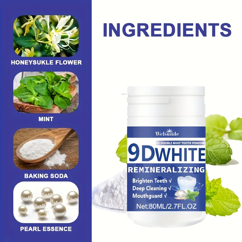Polvo dental de hidroxapatita  - Teeth Whitening Powder reseña y precio