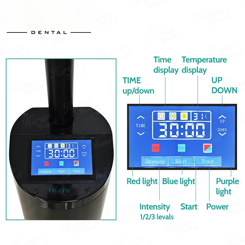 Lámpara Dental de Luz Fría Tip - Teeth Whitening Blue Light reseña y precio