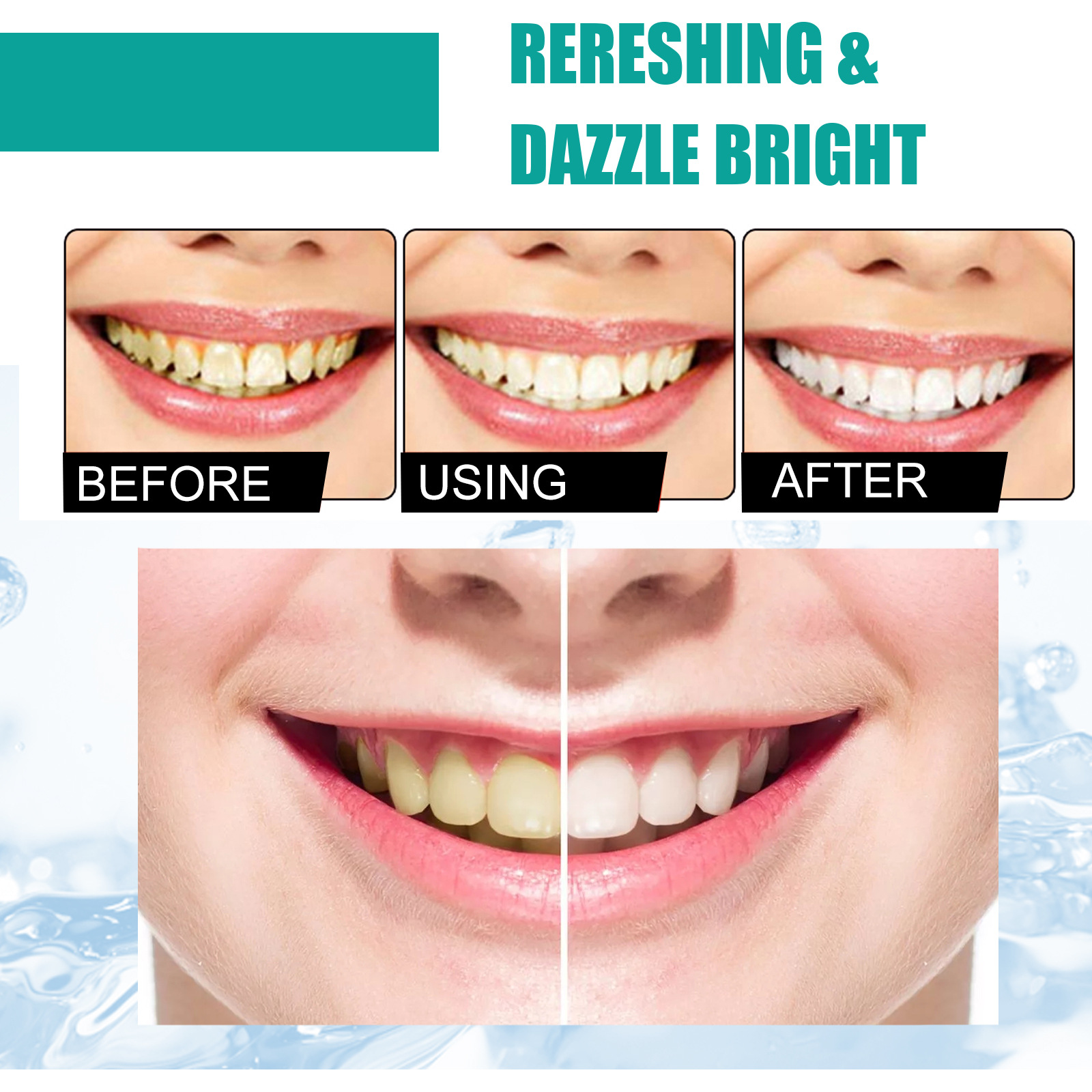 Polvo de menta para dientes, a - Teeth Whitening Powder reseña y precio