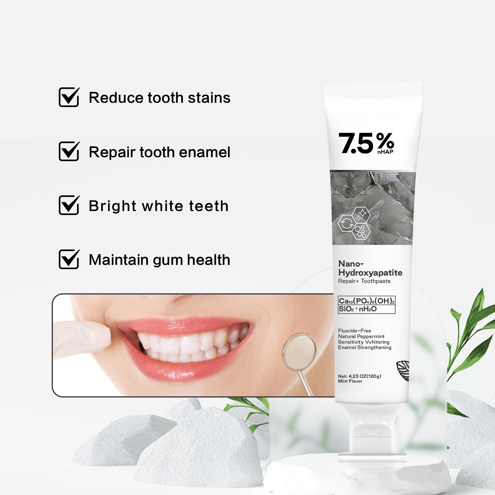 Pasta Dental con Nano Hidroxia - Teeth Whitening Best reseña y precio