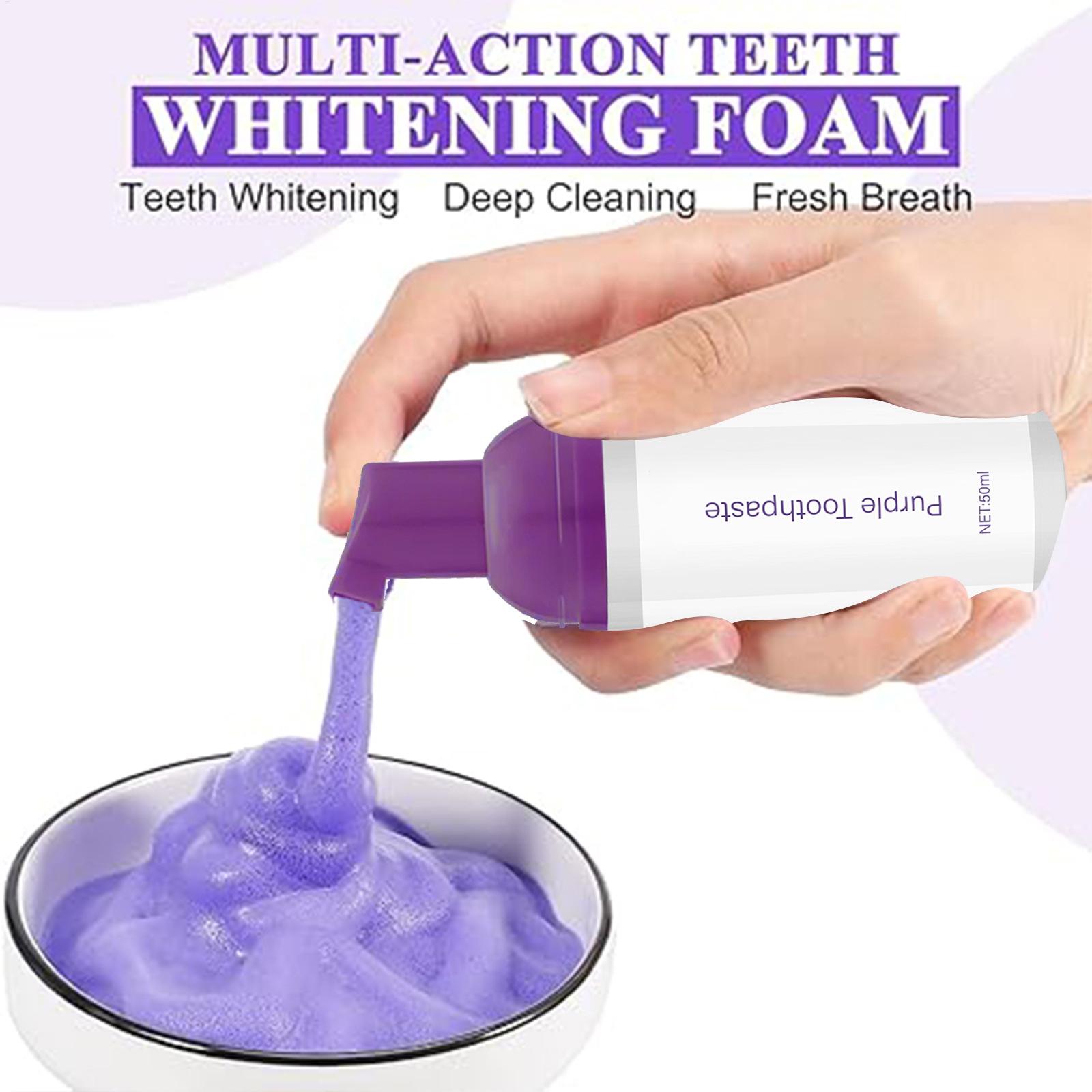 Pasta de dientes blanqueadora  - Teeth Whitening Foam Toothpaste reseña y precio