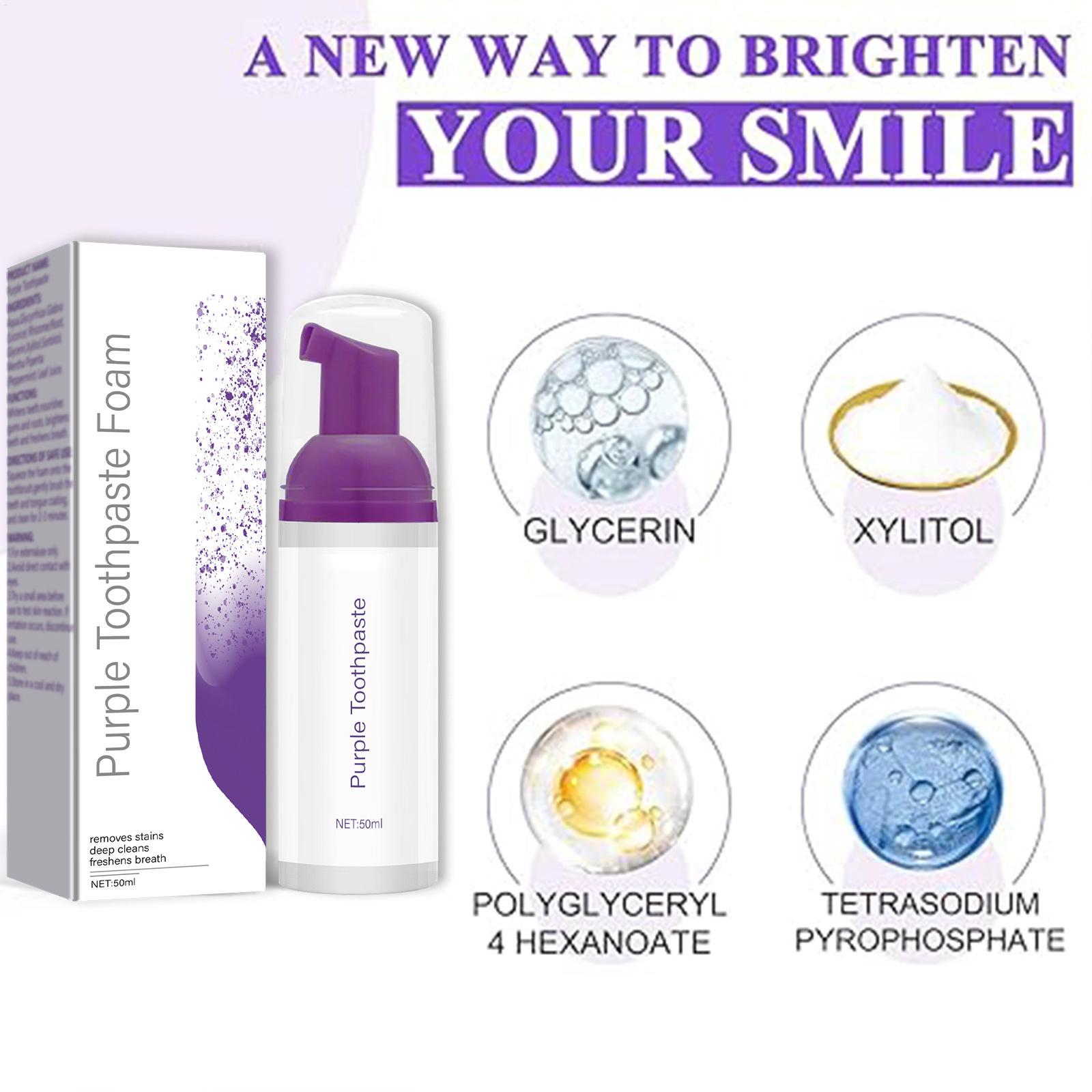 Pasta de dientes blanqueadora  - Teeth Whitening Foam Toothpaste reseña y precio