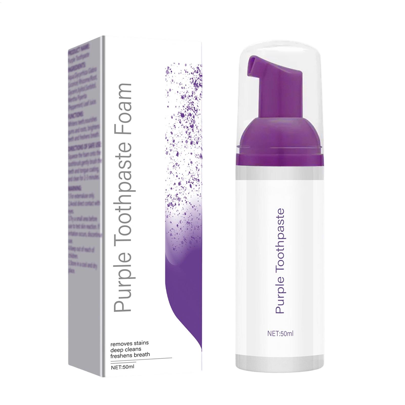 Pasta Dental Espumosa, Espuma  - Teeth Whitening Foam Toothpaste reseña y precio