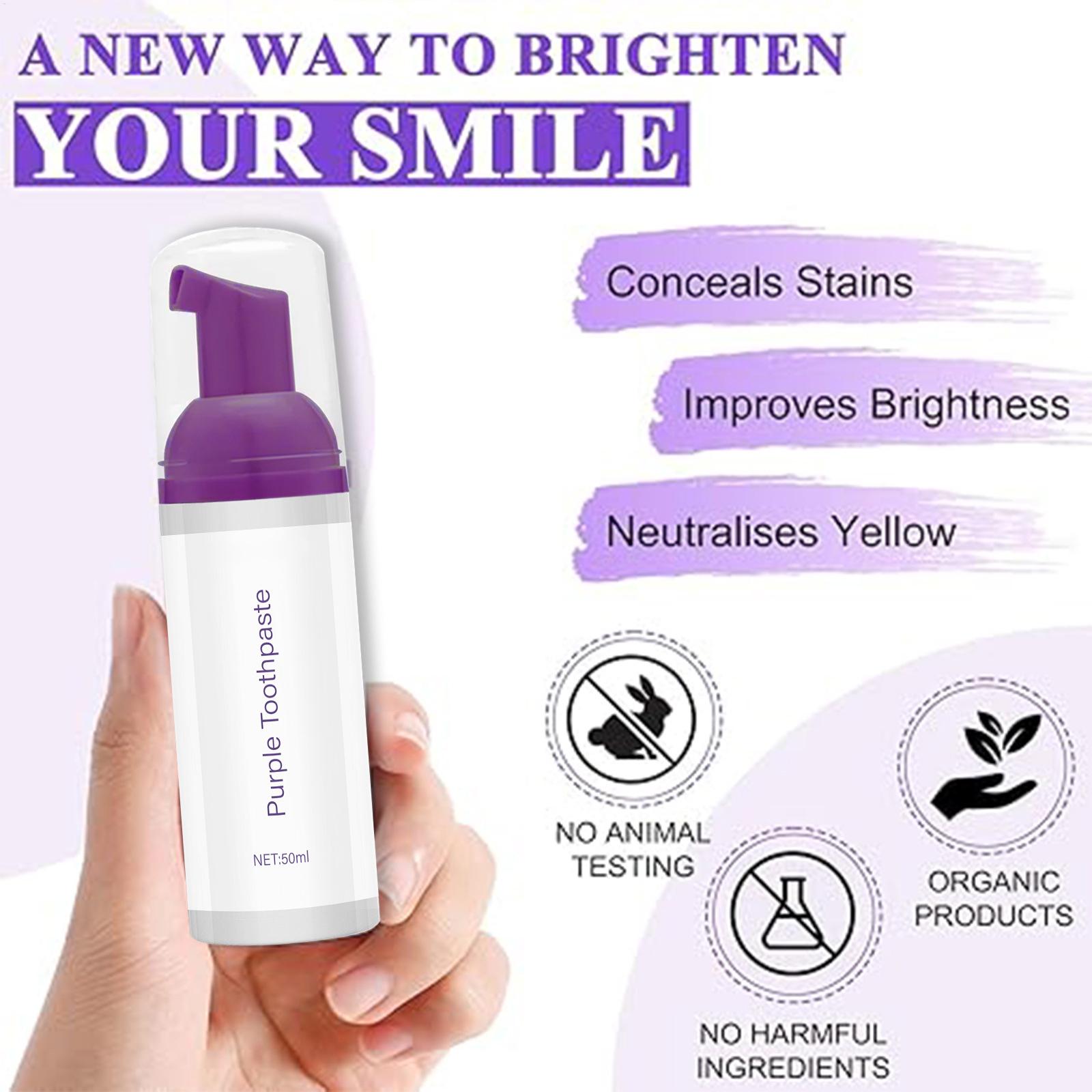Pasta Dental Espumosa, Espuma  - Teeth Whitening Foam Toothpaste reseña y precio