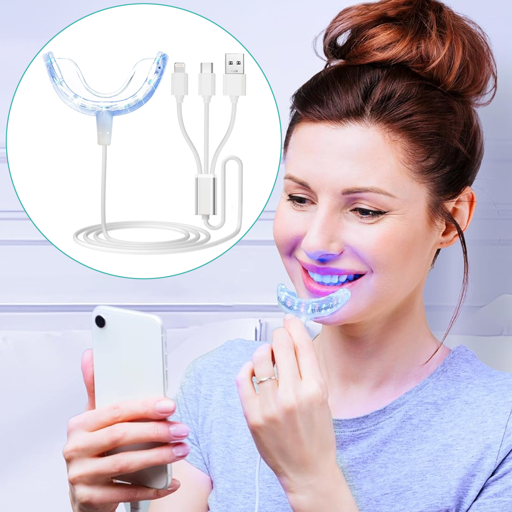 Luz aceleradora para blanqueam - Teeth Whitening Blue Light reseña y precio