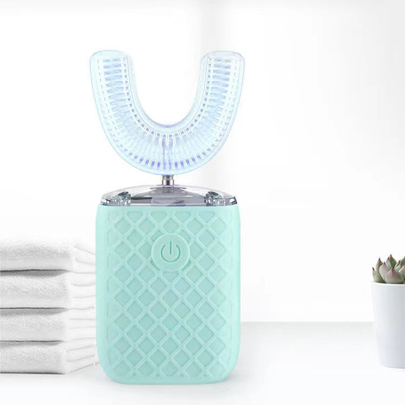 360 °   Cepillo de dientes elé - Teeth Whitening Blue Light reseña y precio