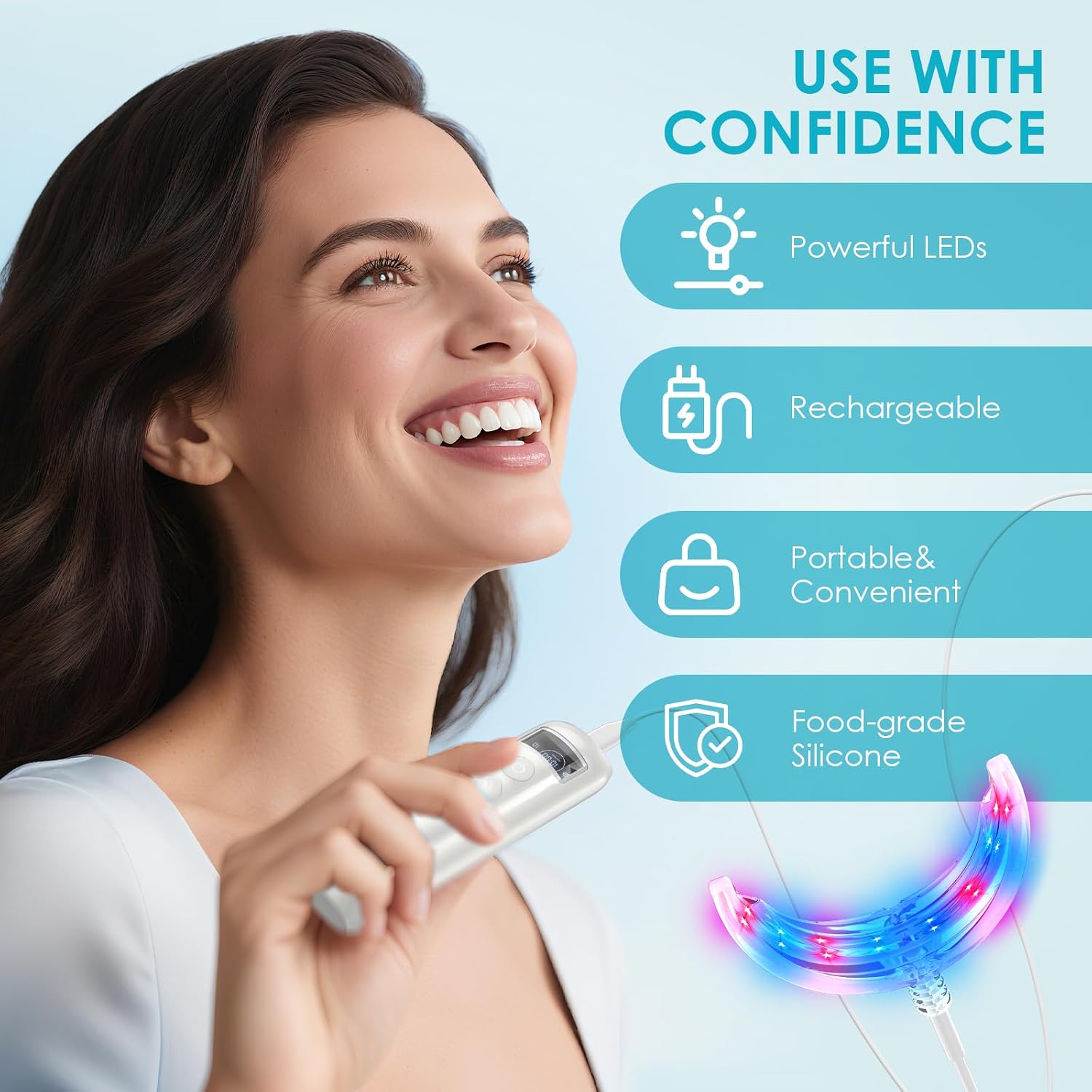 Acelerador de Blanqueamiento D - Teeth Whitening Blue Light reseña y precio