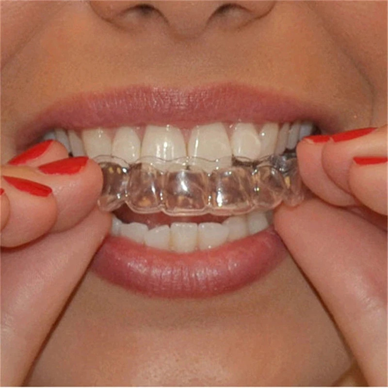 Protector bucal EVA para dient - Teeth Whitening Gum reseña y precio
