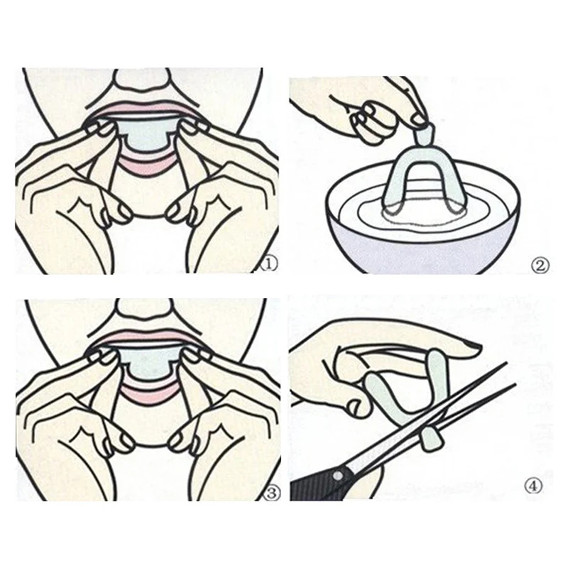 Protector bucal EVA para dient - Teeth Whitening Gum reseña y precio