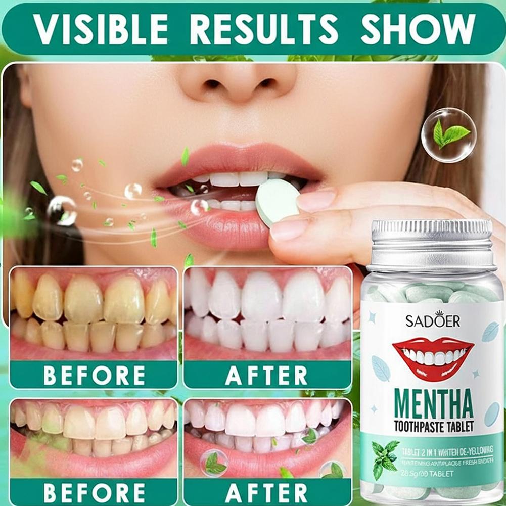 Tabletas de Pasta Dental Sólid - Teeth Whitening Filter reseña y precio