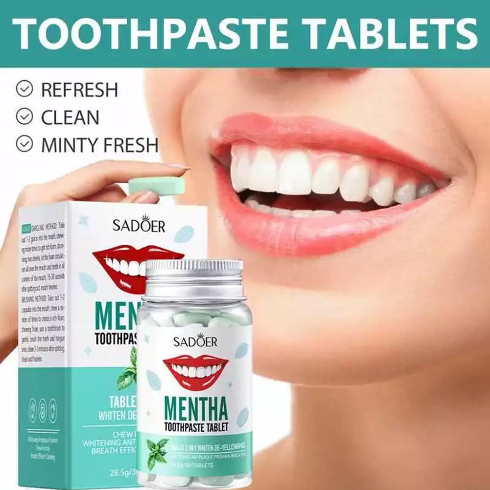 Tabletas de Pasta Dental Sólid - Teeth Whitening Filter reseña y precio