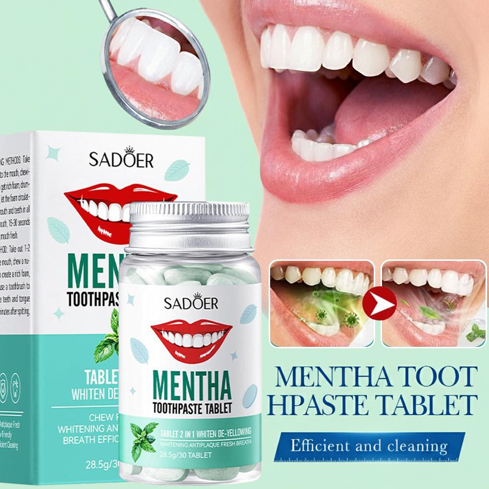 Tabletas de Pasta Dental Sólid - Teeth Whitening Filter reseña y precio
