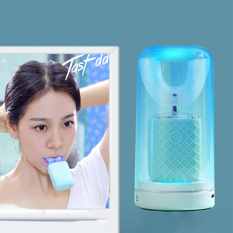 Cepillo de dientes eléctrico e - Teeth Whitening Blue Light reseña y precio