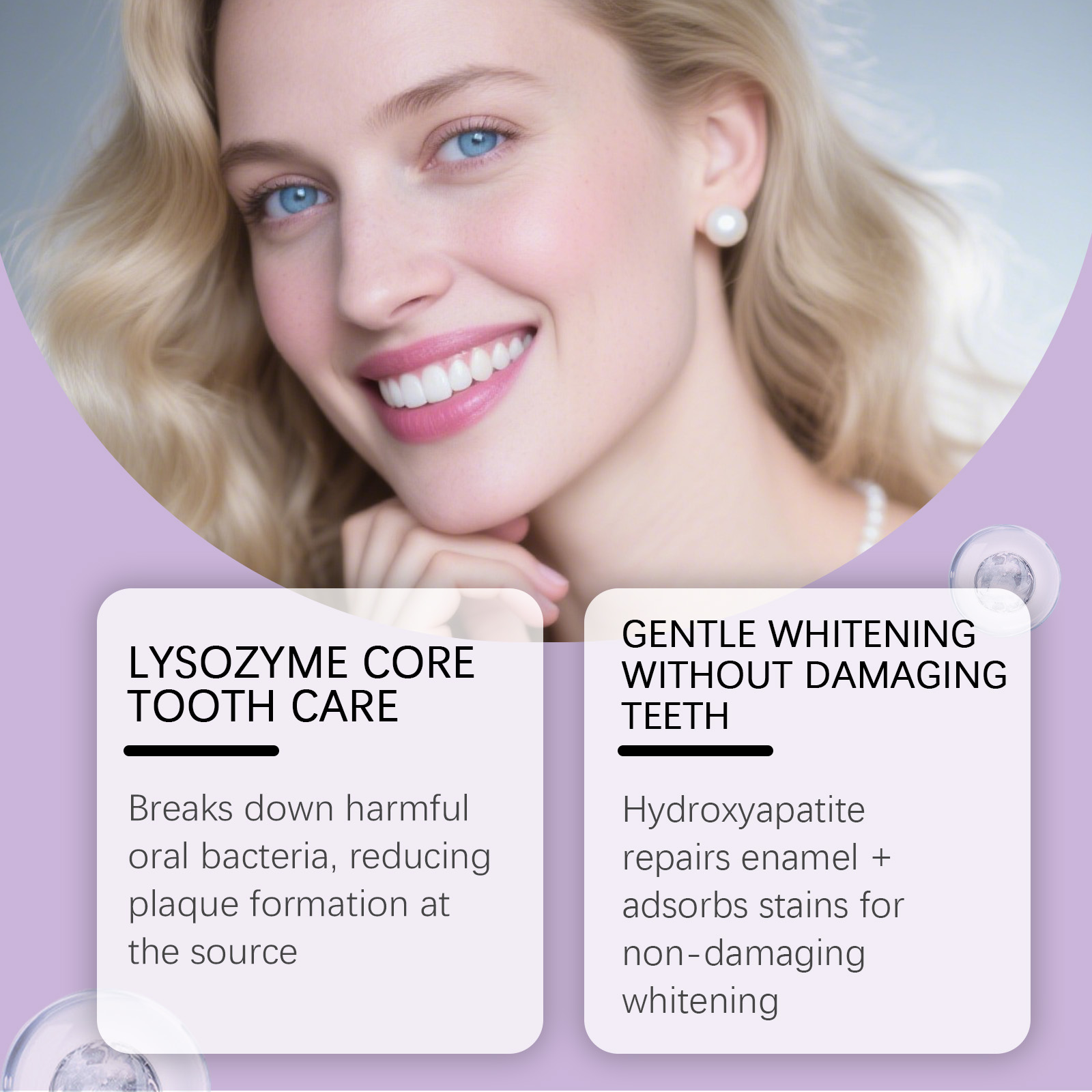 Mousse Dental Blanqueadora con - Teeth Whitening Foam Toothpaste reseña y precio