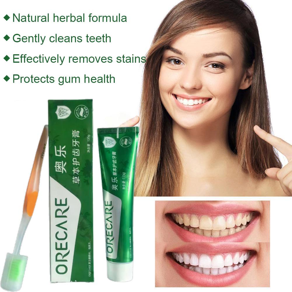 Pasta Dental Herbal con Sabor  - Remineralizing Toothpaste reseña y precio