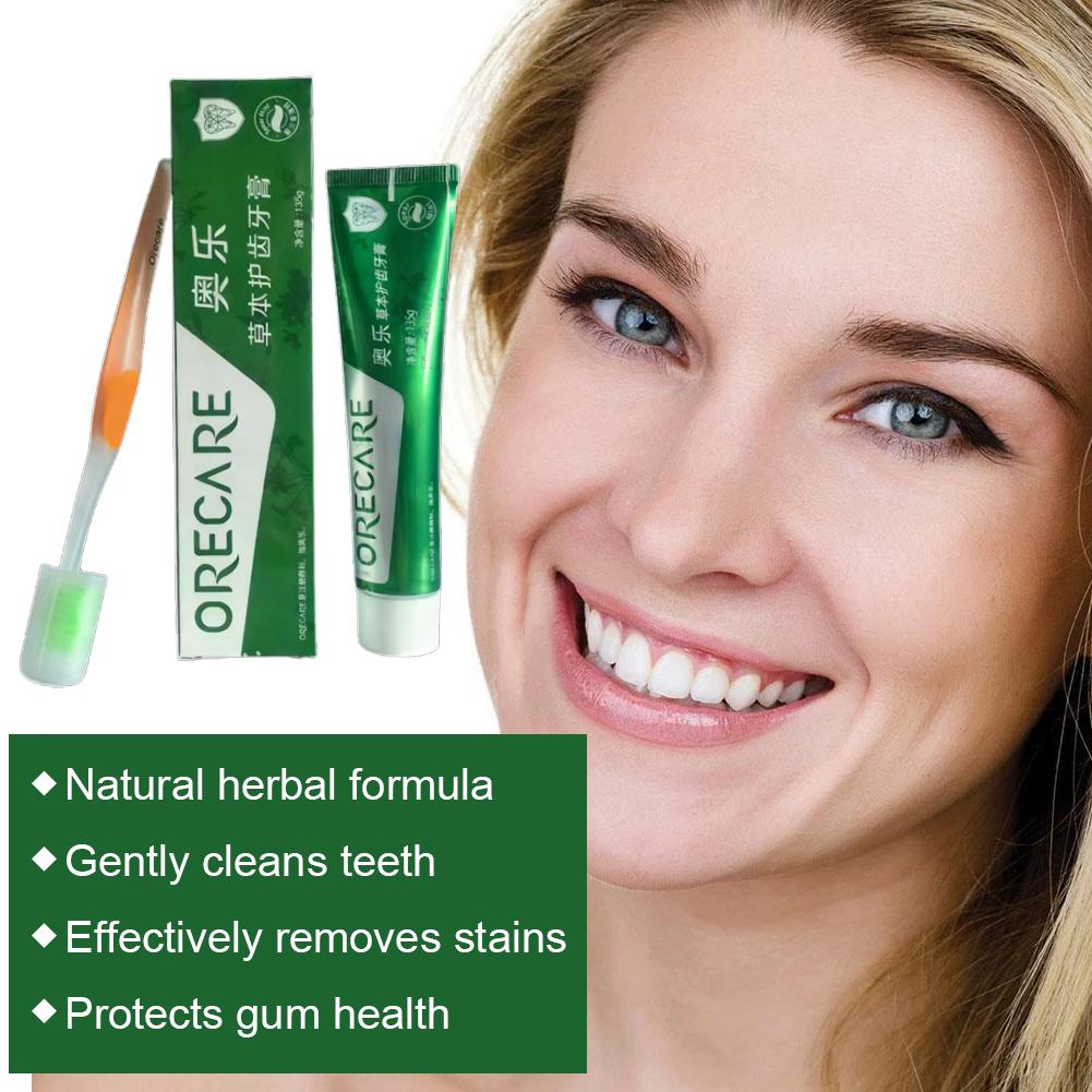 Pasta Dental Herbal con Sabor  - Remineralizing Toothpaste reseña y precio